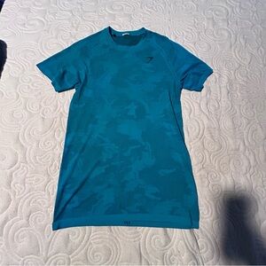 Mens Gymshark Geo Seamless Shirt